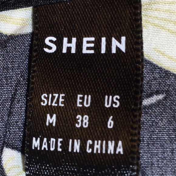 White and Pink Floral Adjustable Strap dress by Shein - Picture 3 of 12